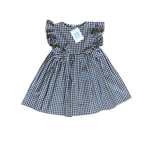 Bella Bliss NWT Navy Blue Gingham Dress